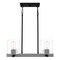Quoizel Caldwell 4-Light Matte Black Island Light CDW5022MBK - alternate 5